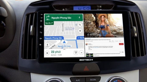 Màn hình DVD Android xe Hyundai Elantra 2007 - 2010 | Gotech GT6 New